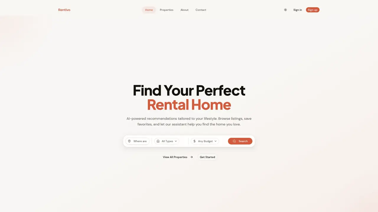 Rentivo Banner